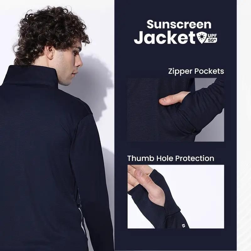 Sunscreen with UV Protection Lightweight Jackets